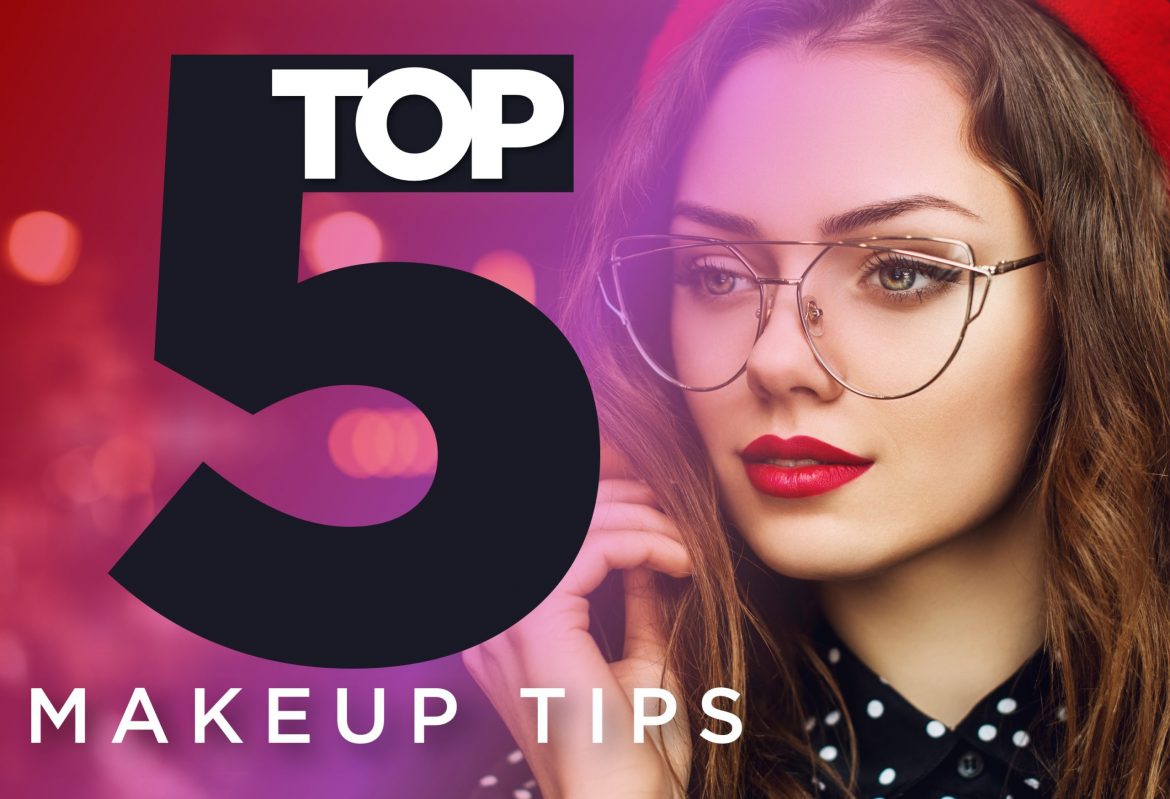 makeup tips with glasses